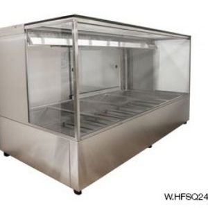 Woodson W.HFSQ23 3 Module Square Hot Food Display