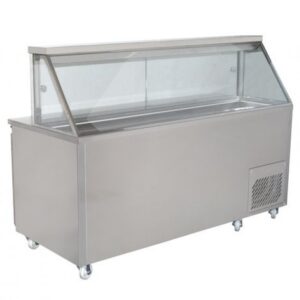 Woodson W.SMS.1885 3 Door Straight Sandwich Preparation Bench