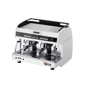 EVD ELECTRONIC COFFEE MACHINE (SPHERA)- WHITE - 4 GROUP