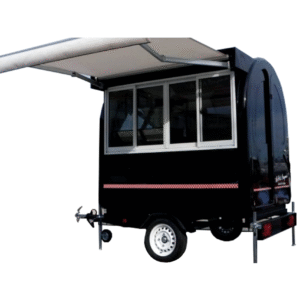 Round Food Trailer 2.2m- Singel Axel