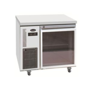 AUSTUNE Under Counter Glass Door Chiller 700mm Depth, Length Option (Meter) : 0.9, 1.2, 1.5, 1.8 & 2.25